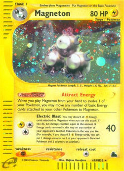 Magneton - Skyridge (Holo Rare) [SK-H18]