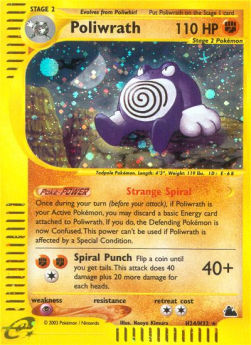Poliwrath - Skyridge (Holo Rare) [SK-H24]