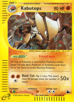 Kabutops - Skyridge (Holo Rare) [SK-H13]