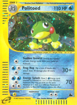 Politoed - Skyridge (Holo Rare) [SK-H23]