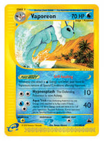 Vaporeon - Skyridge (Rare) [SK-33]
