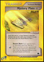 Piatto Misterioso alpha - Skyridge (Uncommon) [SK-133]