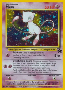 Mew - Wizards Black Star Promos (Promo) [WP-9]