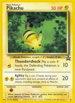 Pikachu - Wizards Black Star Promos (Promo) [WP-27]