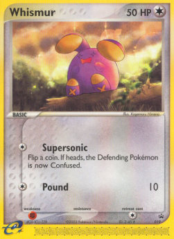 Whismur  (Target) - Nintendo Black Star Promos (Promo) [NP-19]