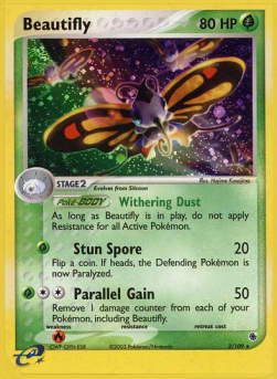 Beautifly - EX Rubino & Zaffiro (Holo Rare) [RS-2]