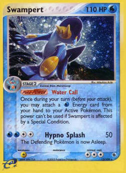 Swampert (Water Call) - EX Rubino & Zaffiro (Holo Rare) [RS-13]
