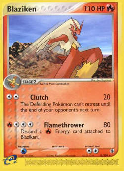Blaziken - EX Rubino & Zaffiro (Rare) [RS-15]