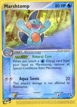 Marshtomp (Natural Cure) - EX Rubino & Zaffiro (Uncommon) [RS-41]