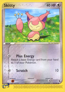 Skitty (Plus Energy) - EX Rubino & Zaffiro (Common) [RS-70]