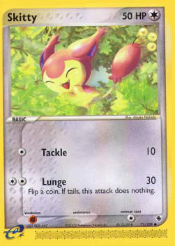 Skitty (Tackle) - EX Rubino & Zaffiro (Common) [RS-71]