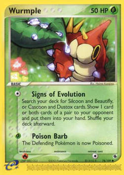 Wurmple - EX Rubino & Zaffiro (Common) [RS-78]