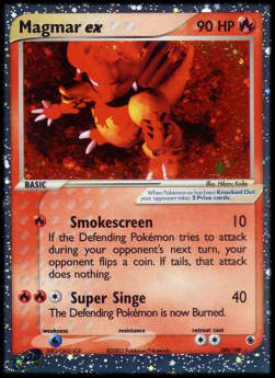 Magmar ex - EX Rubino & Zaffiro (Ultra Rare) [RS-100]
