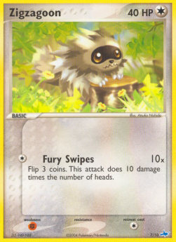 Zigzagoon - EX Trainer Kit (Common) [TK1-Latios-7]