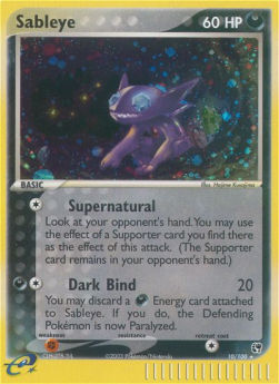 Sableye - EX Tempesta di Sabbia (Holo Rare) [SS-10]