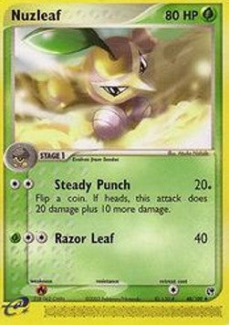 Nuzleaf (Steady Punch) - EX Tempesta di Sabbia (Uncommon) [SS-48]