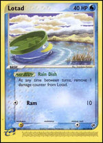 Lotad (Rain Dish) - EX Tempesta di Sabbia (Common) [SS-66]