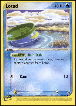 Lotad (Rain Dish) - EX Tempesta di Sabbia (Common) [SS-66]