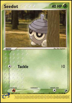Seedot (Tackle) - EX Tempesta di Sabbia (Common) [SS-77]