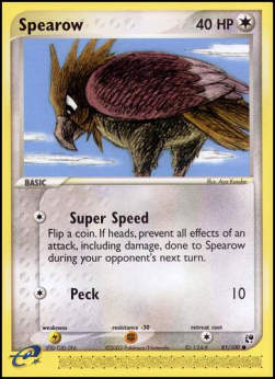 Spearow - EX Tempesta di Sabbia (Common) [SS-81]
