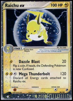 Raichu ex - EX Tempesta di Sabbia (Ultra Rare) [SS-98]