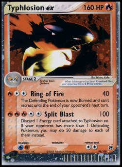 Typhlosion ex - EX Tempesta di Sabbia (Ultra Rare) [SS-99]