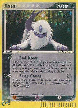 Absol - EX Drago (Holo Rare) [DR-1]