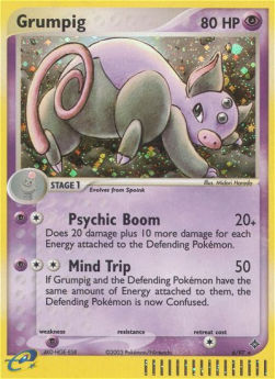 Grumpig - EX Drago (Holo Rare) [DR-6]