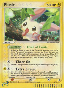 Plusle - EX Drago (Holo Rare) [DR-8]