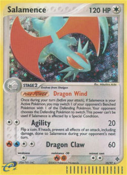 Salamence (Dragon Wind) - EX Drago (Holo Rare) [DR-10]