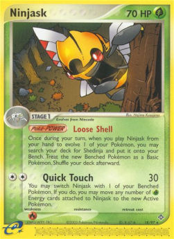 Ninjask - EX Drago (Rare) [DR-18]