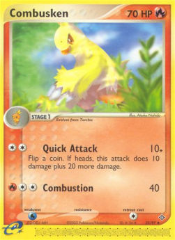 Combusken - EX Drago (Uncommon) [DR-25]