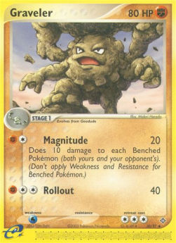 Graveler (Magnitude) - EX Drago (Uncommon) [DR-30]