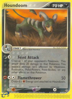 Houndoom - EX Drago (Uncommon) [DR-34]