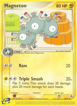 Magneton - EX Drago (Uncommon) [DR-35]