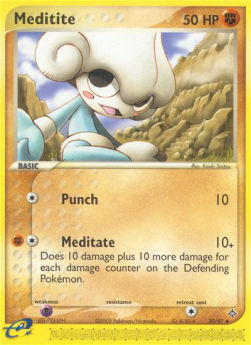 Meditite - EX Drago (Uncommon) [DR-37]