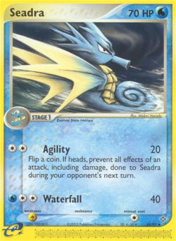 Seadra (Agility) - EX Drago (Uncommon) [DR-40]