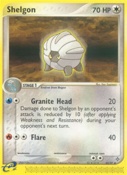 Shelgon (Granite Head) - EX Drago (Uncommon) [DR-42]