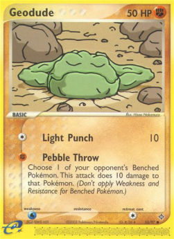 Geodude (Light Punch) - EX Drago (Common) [DR-55]