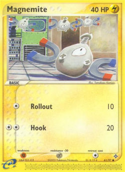 Magnemite (Rollout) - EX Drago (Common) [DR-61]