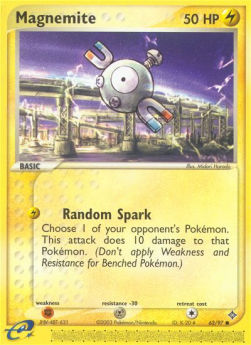 Magnemite (Random Spark) - EX Drago (Common) [DR-62]