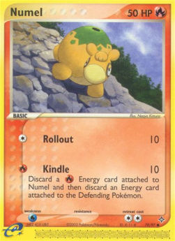 Numel (Rollout) - EX Drago (Common) [DR-70]