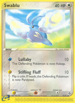 Swablu - EX Drago (Common) [DR-75]