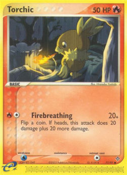 Torchic - EX Drago (Common) [DR-77]