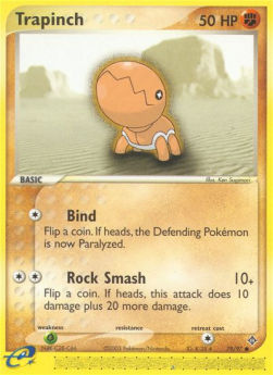 Trapinch (Bind) - EX Drago (Common) [DR-79]