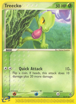 Treecko - EX Drago (Common) [DR-80]