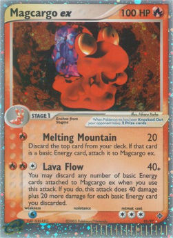 Magcargo ex - EX Drago (Ultra Rare) [DR-95]