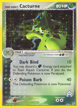 Team Idro Cacturne - EX Team Magma vs Team Idro (Holo Rare) [MA-1]