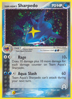 Team Idro Sharpedo (W/D) - EX Team Magma vs Team Idro (Holo Rare) [MA-5]
