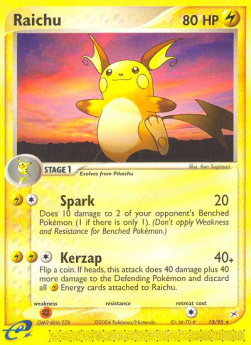 Raichu - EX Team Magma vs Team Idro (Rare) [MA-13]